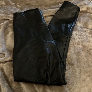 Abercrombie Leather Leggings